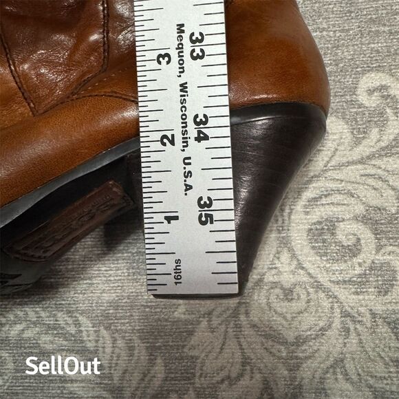 Born Women's Brown Knee High Riding Boots Size 10 Casual Block Heel - Picture 10 of 10